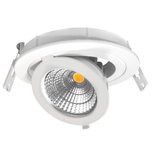 Downlight LED -ORIENTABLE- 12cm Redondo 12W