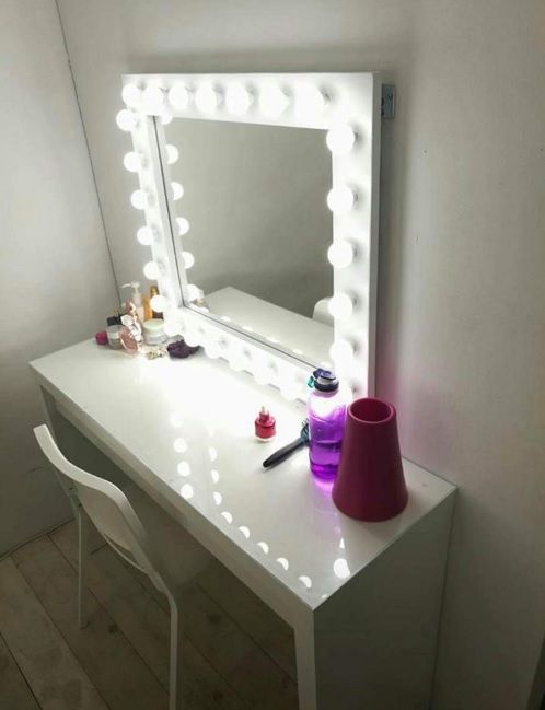 Espejo de Camerino con Bombillas LED