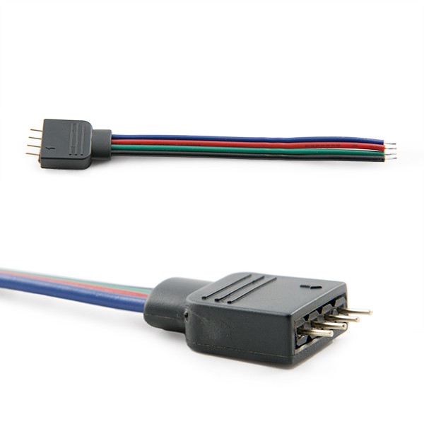 Conector RGB 4 Pines Macho