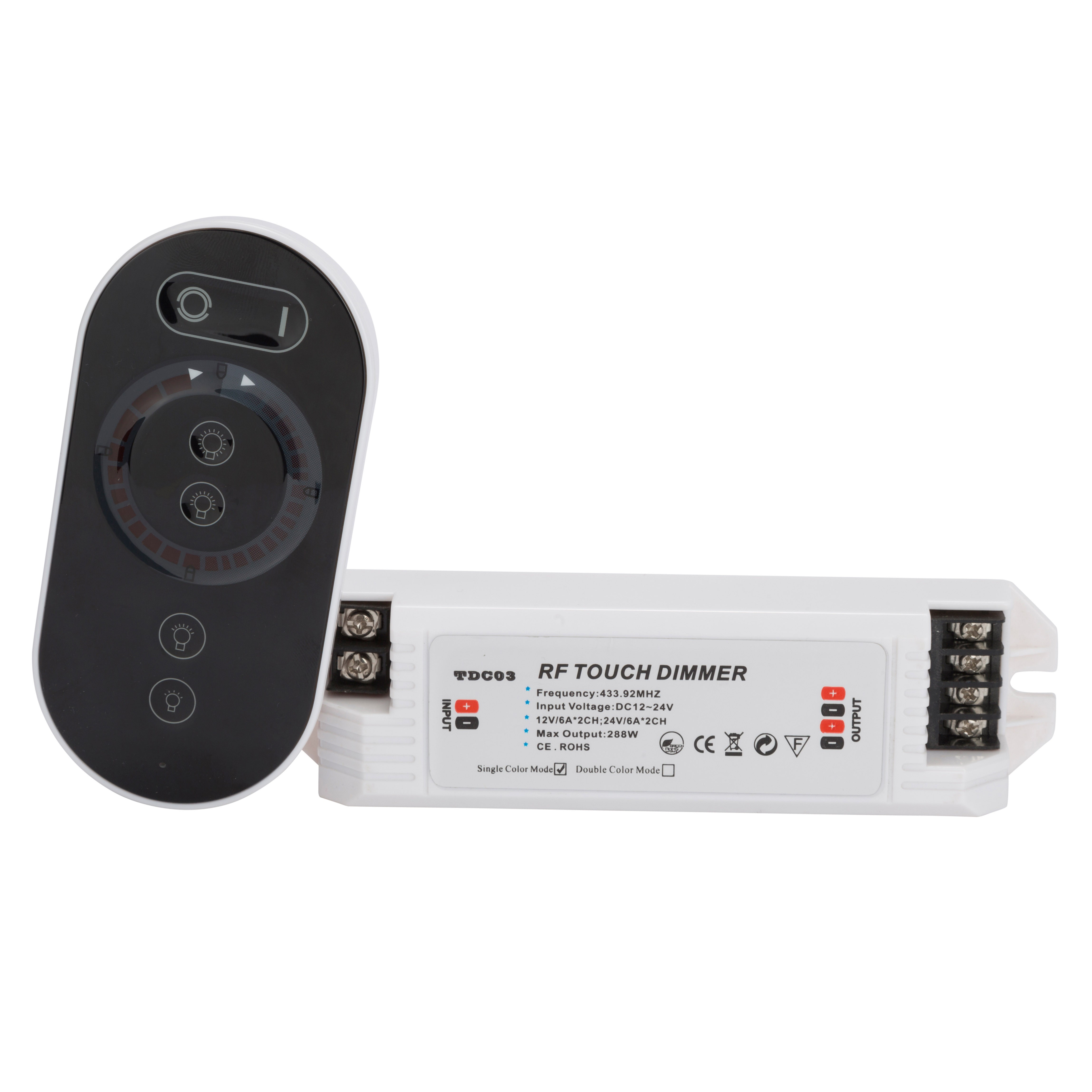 Control Remoto Dimmer 12-24VDC 144/288W